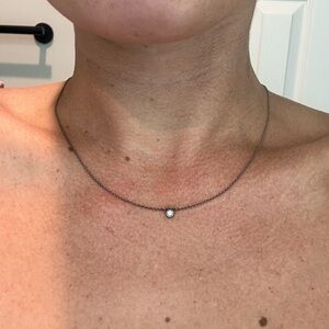 Tiffany & Co Silver Diamond Necklace!!!